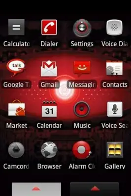 Black Droid Dxtop Theme android App screenshot 0