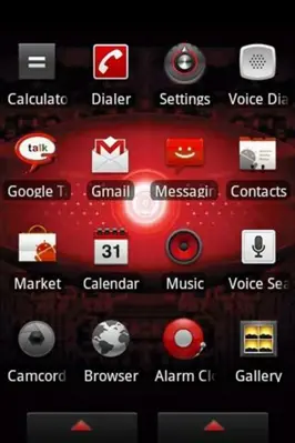 Black Droid Dxtop Theme android App screenshot 1